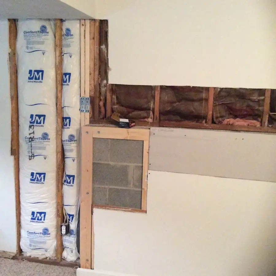 Wall insulation replacement during Contents Cleaning & Restoration in Wells Branch